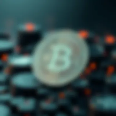 Visual representation of various applications of cryptocurrency