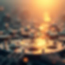 Visual representation of the Cardano blockchain architecture