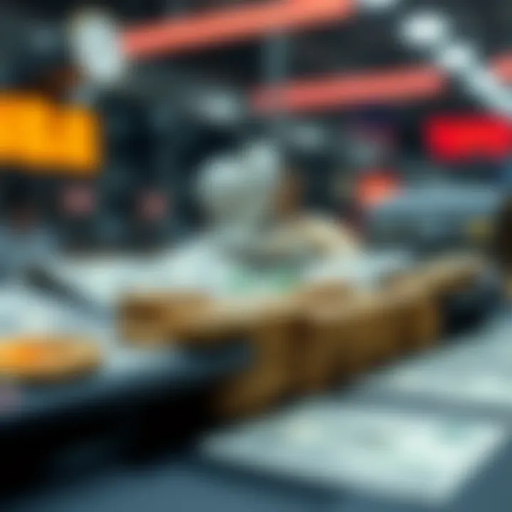 Currency exchange concept illustration