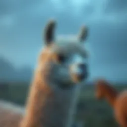 Conceptual representation of Alpaca Finance and blockchain technology