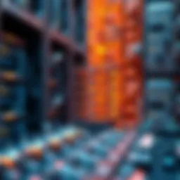 Conceptual representation of permanent data storage