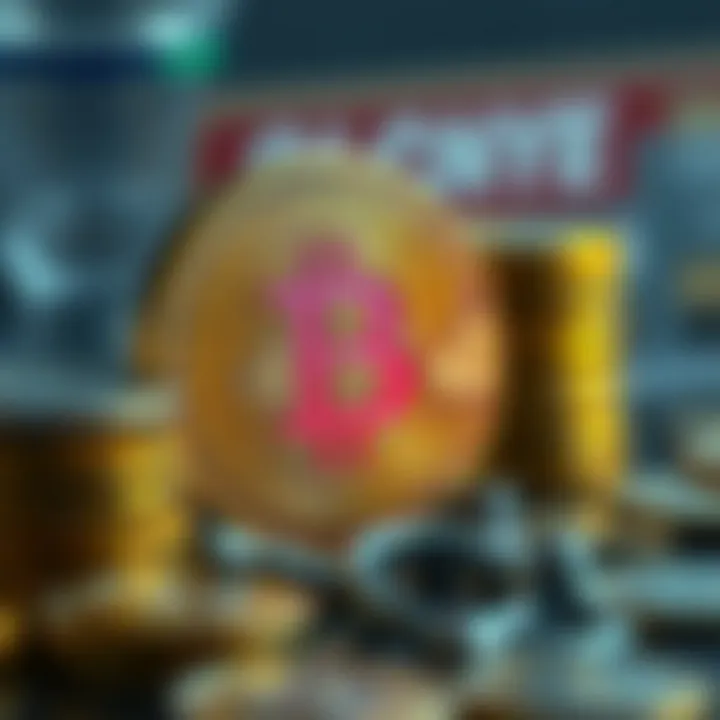 Visual representation of asset loss measurement in crypto investments