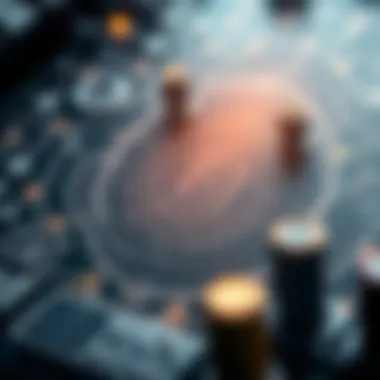 Technical diagram showcasing the background of bit count technology