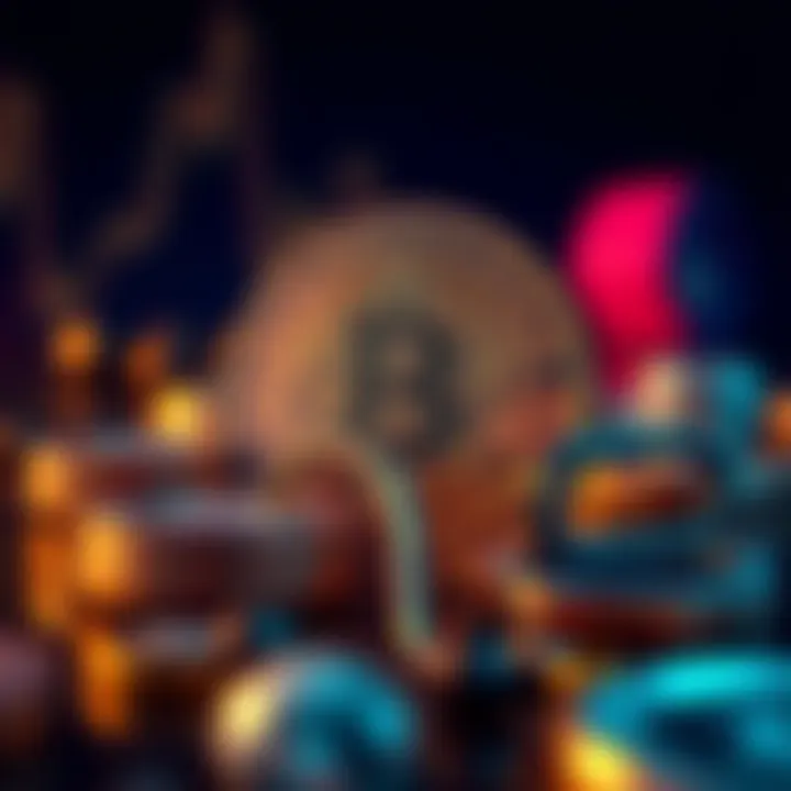 Illustration highlighting Bitcoin's decentralized features.