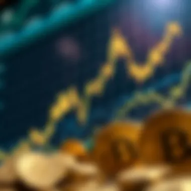 Graph showing Bitcoin price fluctuations over time