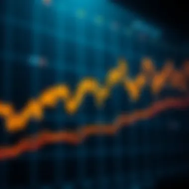 Real-time Bitcoin price chart showcasing fluctuations