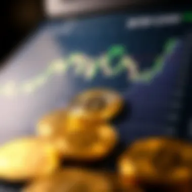 Graph showing Bitcoin price trends over time