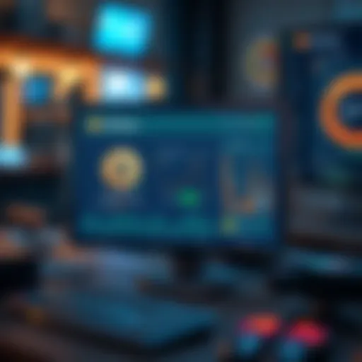 Illustration depicting the BitKeep platform interface for cryptocurrency management