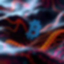 Illustration depicting the concept of bitonic sequences