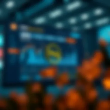 Visual representation of BNB Scan's interface showcasing blockchain data analytics.