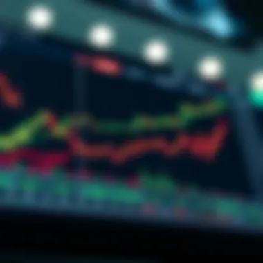 A detailed chart illustrating cryptocurrency market trends