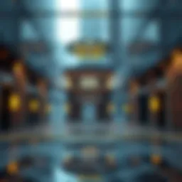 Visual representation of decentralized finance architecture