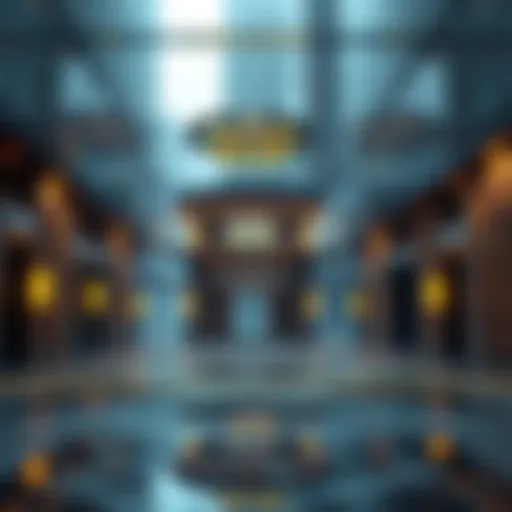 Visual representation of decentralized finance architecture