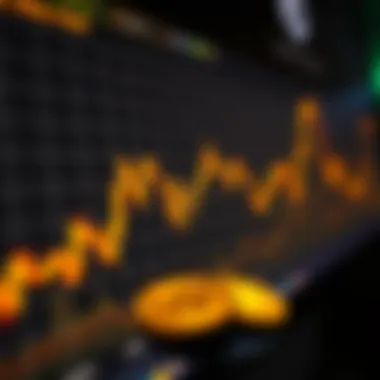 Detailed chart showcasing cryptocurrency price variations over time