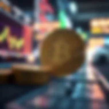 Illustration of cryptocurrency market analysis