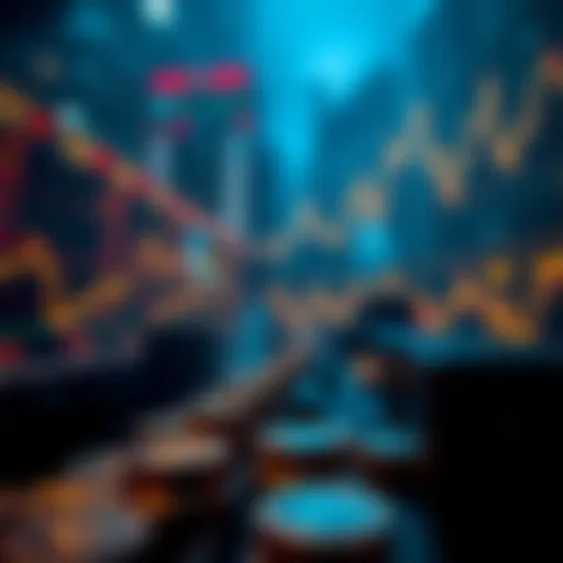 A visual representation of cryptocurrency trading trends