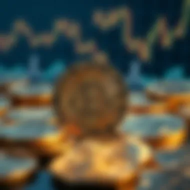 A visual representation of cryptocurrency market trends and analytics