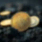 Visual representation of cryptocurrency evolution