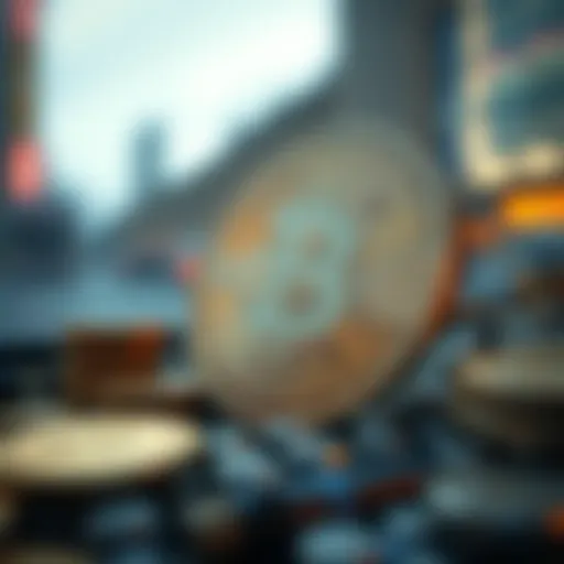 Visual representation of cryptocurrency fundraising trends