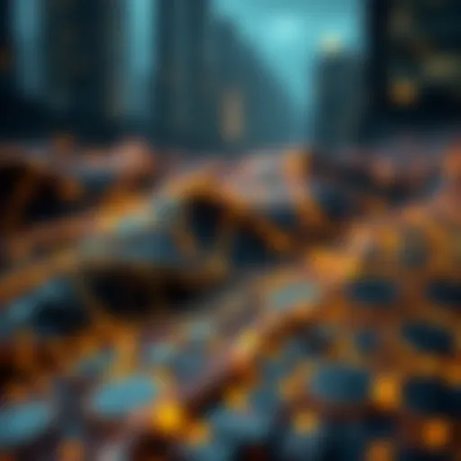 Conceptual illustration of decentralized applications