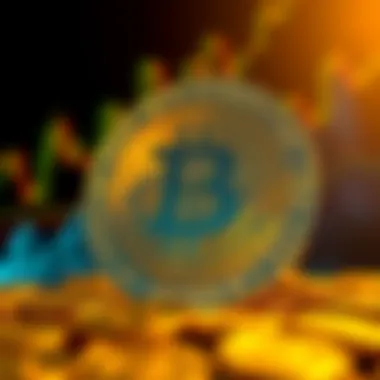 Illustration of DeFi growth in the cryptocurrency market