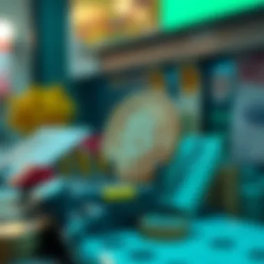 Different methods of currency exchange illustrated