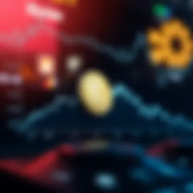 Graph showing market trends of Elysian coin over time