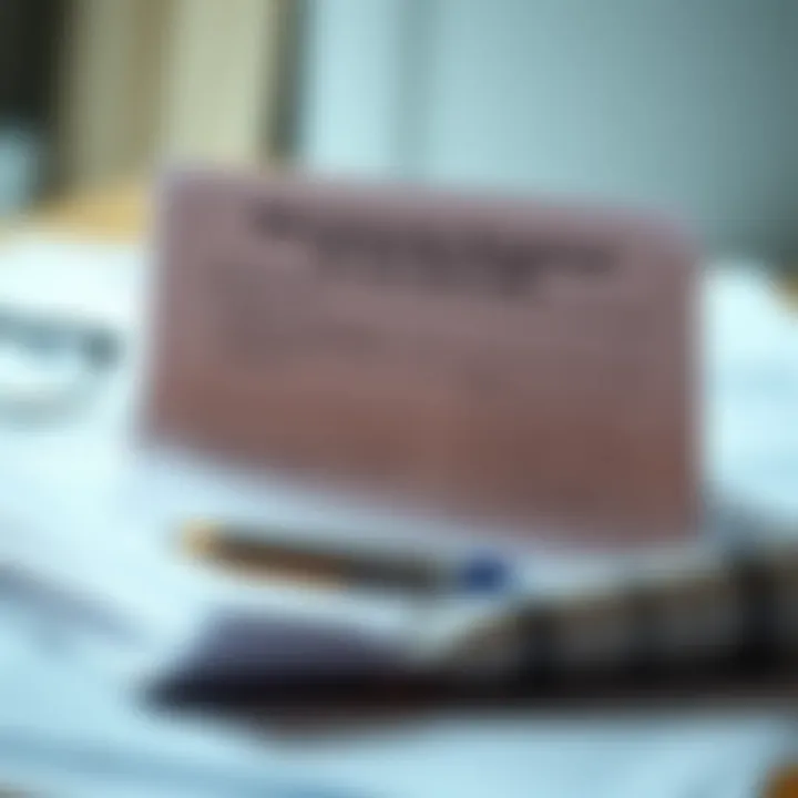 Illustration depicting essential documents for tax refund procedures