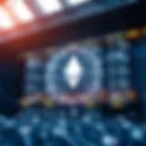 Visualization of Ethereum Work network architecture