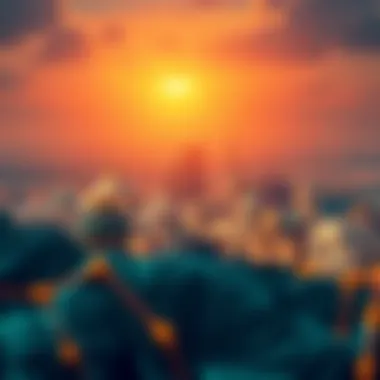 Competitive landscape of blockchain projects