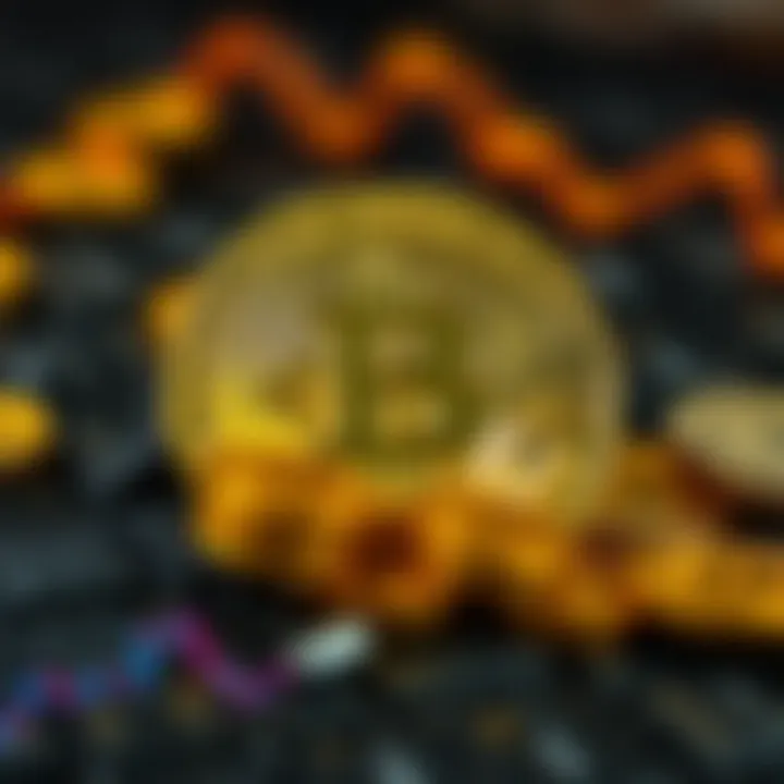 Illustration of factors influencing Bitcoin market dynamics