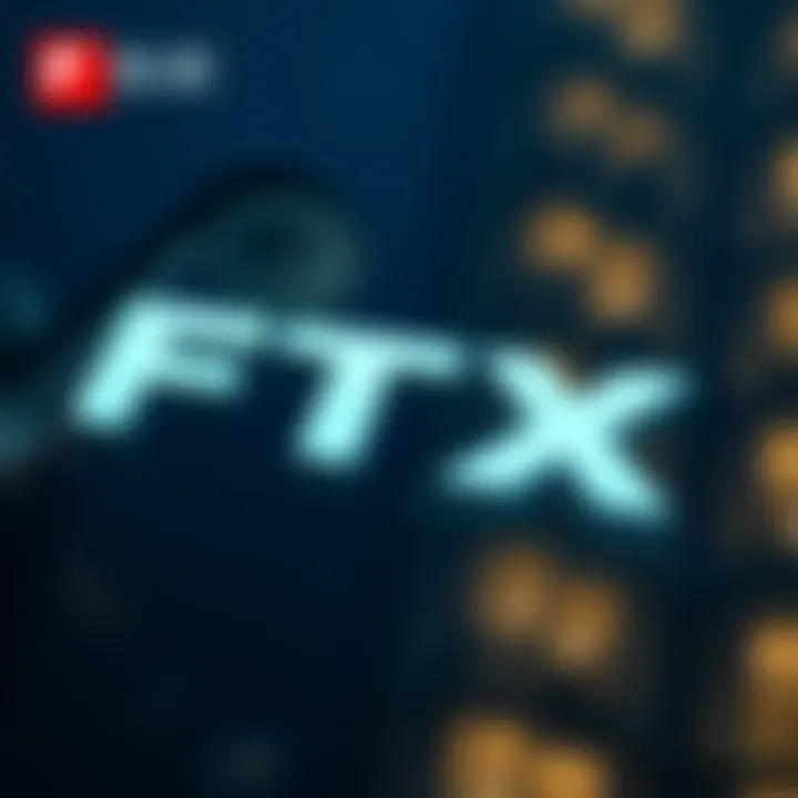 A visual representation of the FTX logo and branding