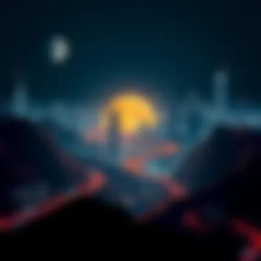 Futuristic depiction of digital economy in the Web3 era