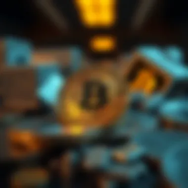 Visual representation of the future of cryptocurrency