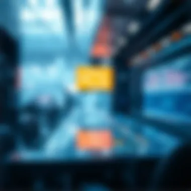 A futuristic depiction of digital environments shaped by blockchain advancements and virtual interactions.