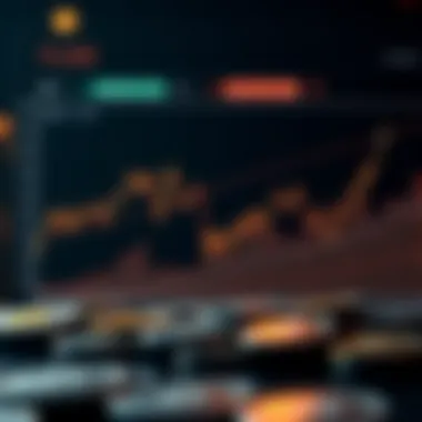 Graph depicting exchange rate fluctuations