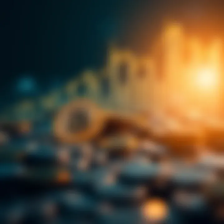 Growth of the cryptocurrency market represented graphically