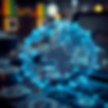 Illustration of global financial connections