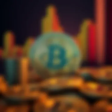 Visualization of investment strategies related to Bitcoin