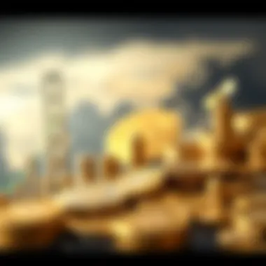 Illustration showcasing various investment strategies for cryptocurrency