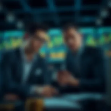 Investors analyzing market strategies for Bitcoin