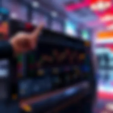 Overview of KuCoin trading interface highlighting features