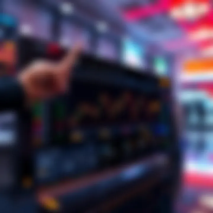 Overview of KuCoin trading interface highlighting features