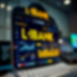 A detailed view of L-Bank interface showcasing user-friendly design