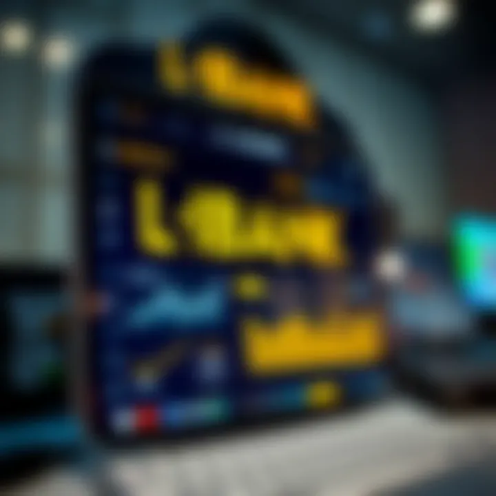 A detailed view of L-Bank interface showcasing user-friendly design