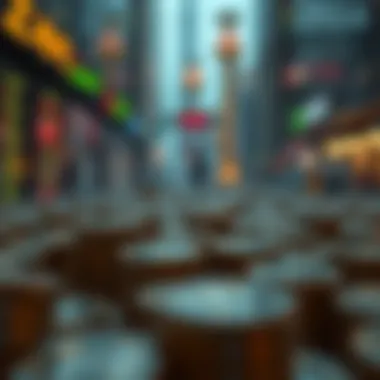 Visual representation of liquidity provision in financial markets