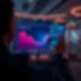 Overview of the Lykke platform interface