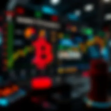 A detailed infographic showcasing market dynamics in cryptocurrency trading