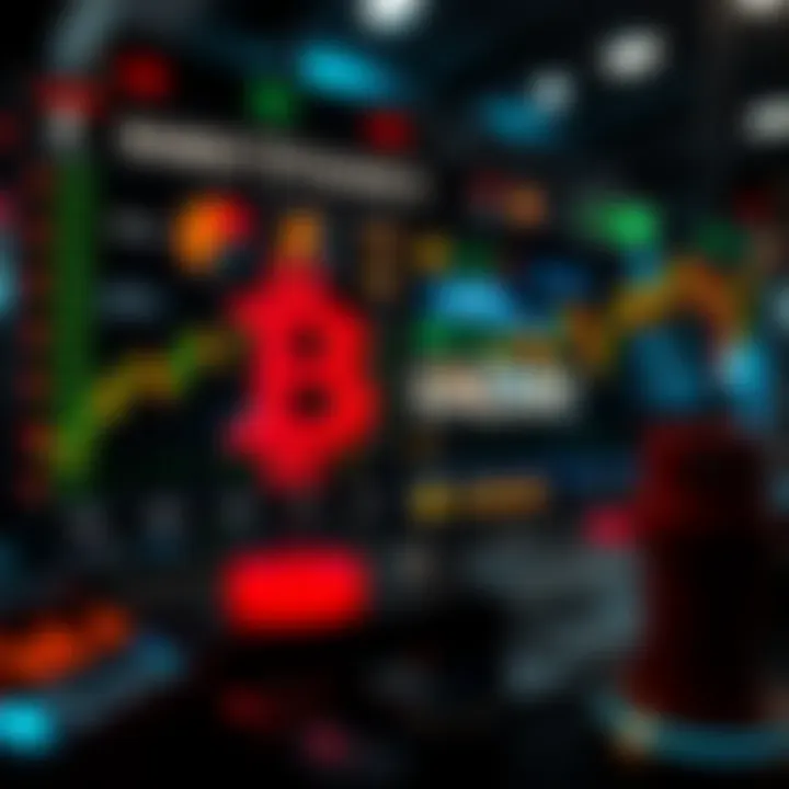 A detailed infographic showcasing market dynamics in cryptocurrency trading