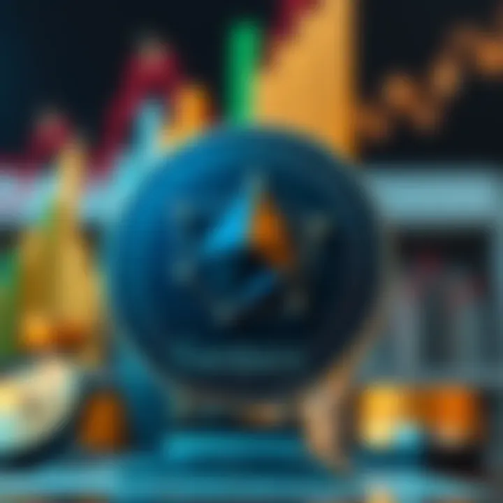 Chart showcasing market factors impacting Cardano